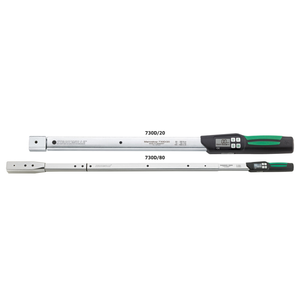 730D Drehmomentschlüssel MANOSKOP, Einsteckwerkzeug, 1160 mm