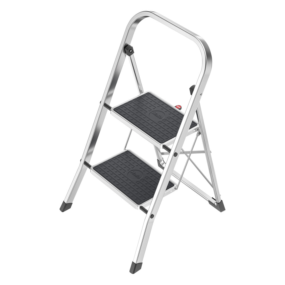 Aluminium-Klapptritt K60, EN 14183, 2 Stufen