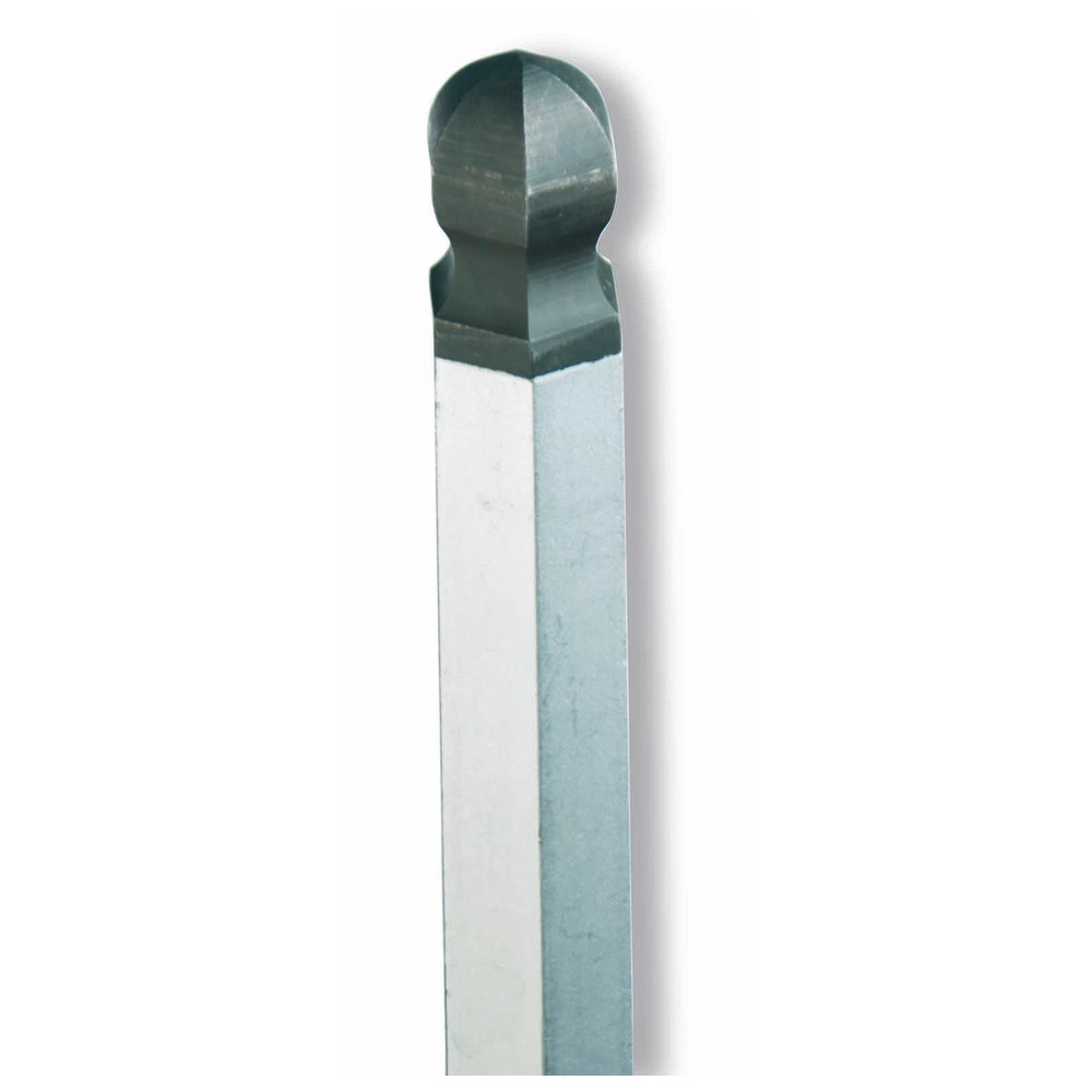 Kugelkopf-Sechskant-Stiftschlüssel, DIN 5265, SW 3, 185 mm