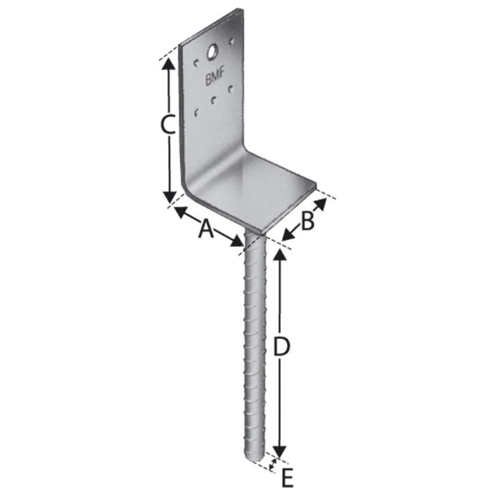 Pfostenhalter PBL4540 SST