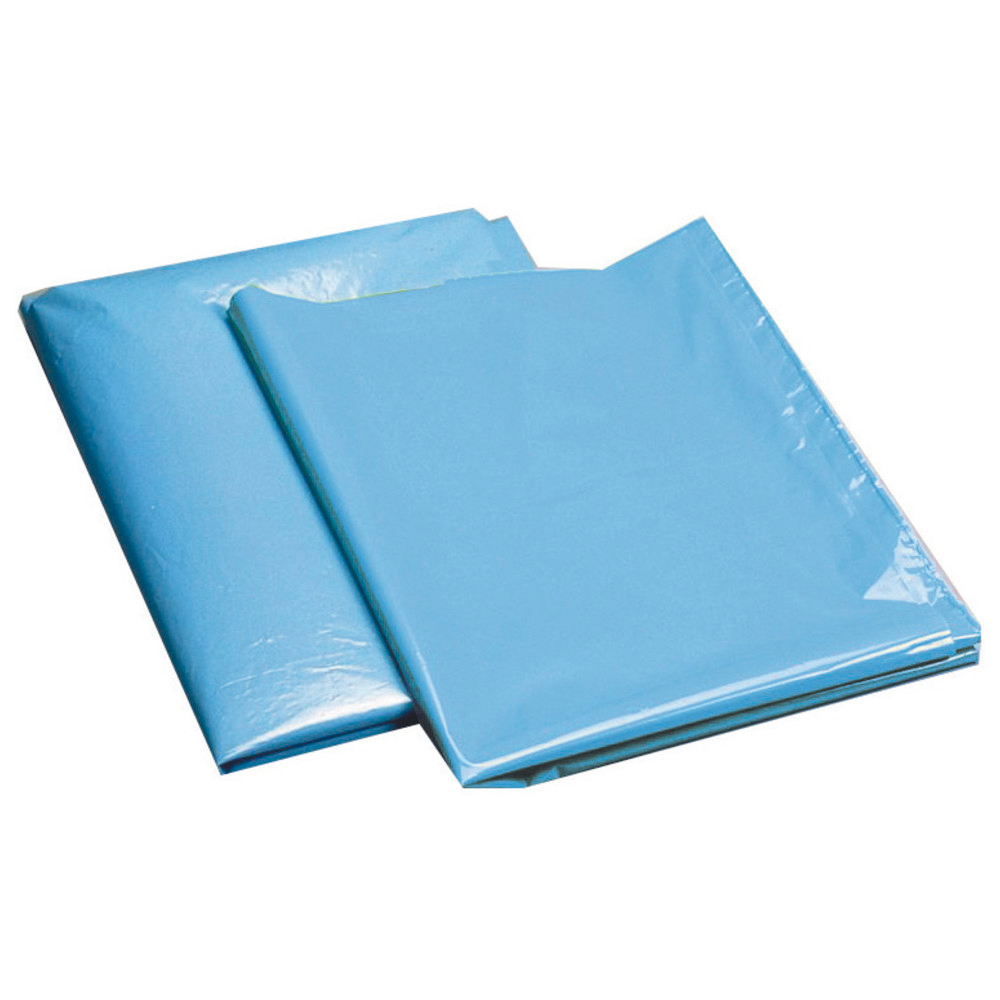 Müllsack 120 l blau ca. 80 my lose