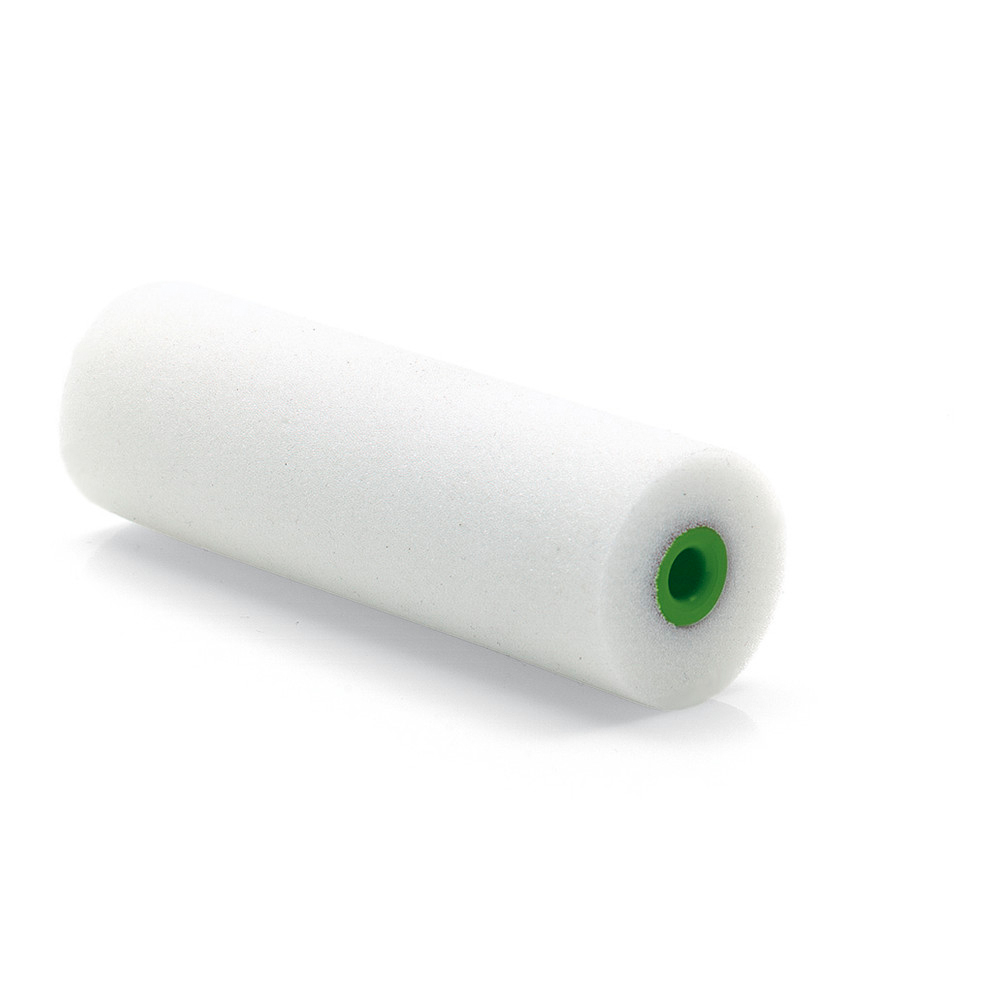 Lackierwalze Schaumstoff fein, ohne Bügel, Walzenbreite 10 cm