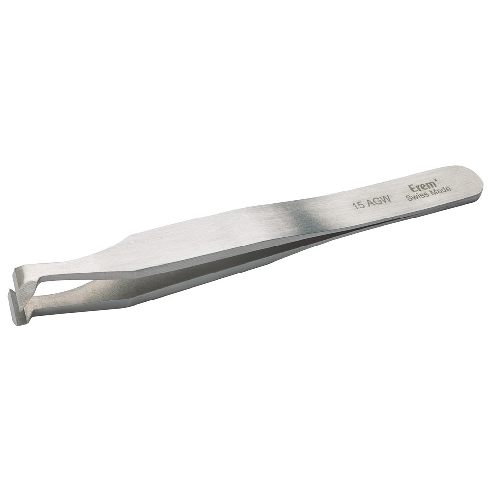 Schneidpinzette 15AGW, schmaler, schräger Kopf, 9,5 mm
