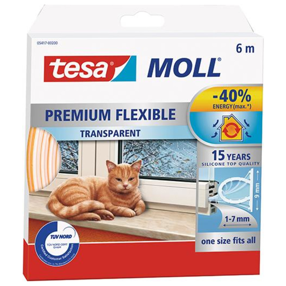 TESAMOLL PREMIUM FLEXIBLE TRANSPARENT 6M :