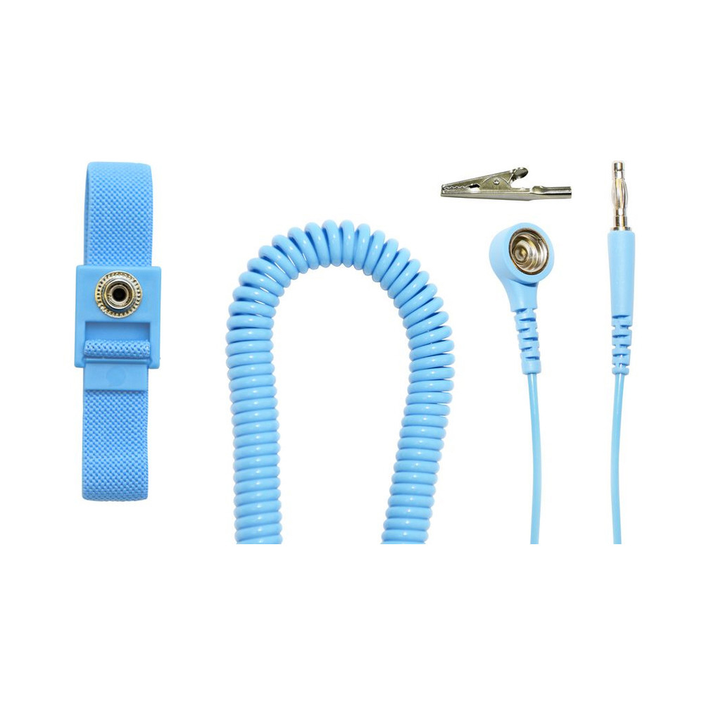 Handgelenkband mit Spiralkabel (Set)
