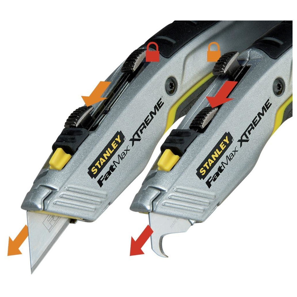 Messer 2 einziehbare KlingenFatMax Extreme Twin Blade