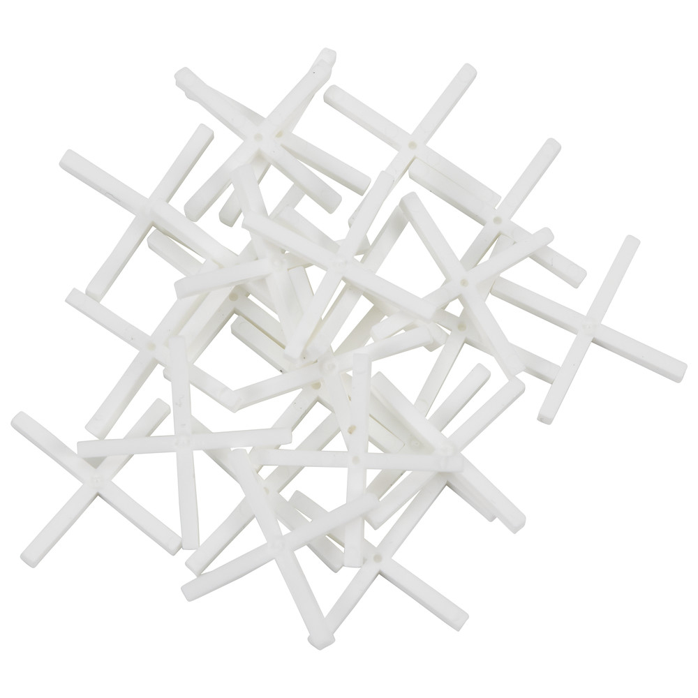 Fliesenkreuze, weiss, Abmessung 1,0 x 25 mm, Menge 250 St.