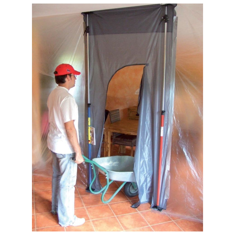 Staubschutztür / -wand 310 x 130cm Klettverschluss