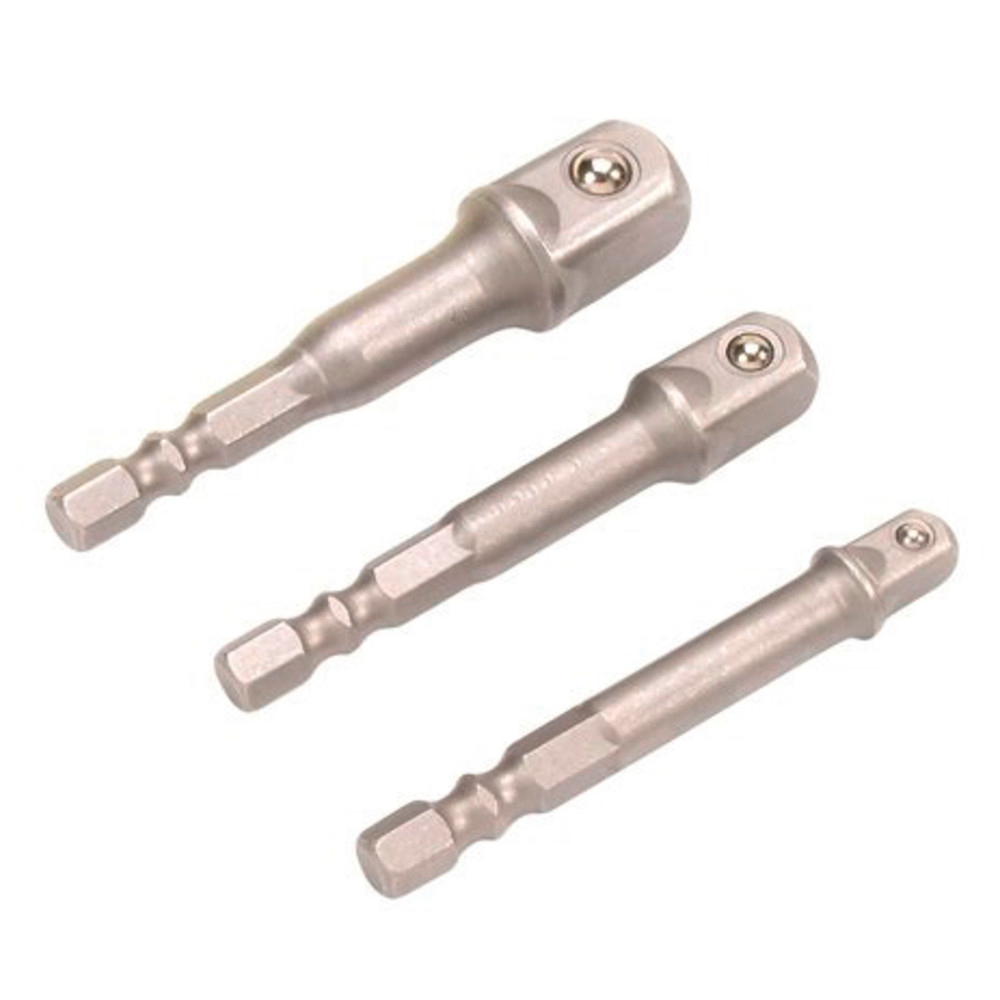 Adaptersatz, 1/4 - 3/8 - 1/2 ", Länge 75 mm