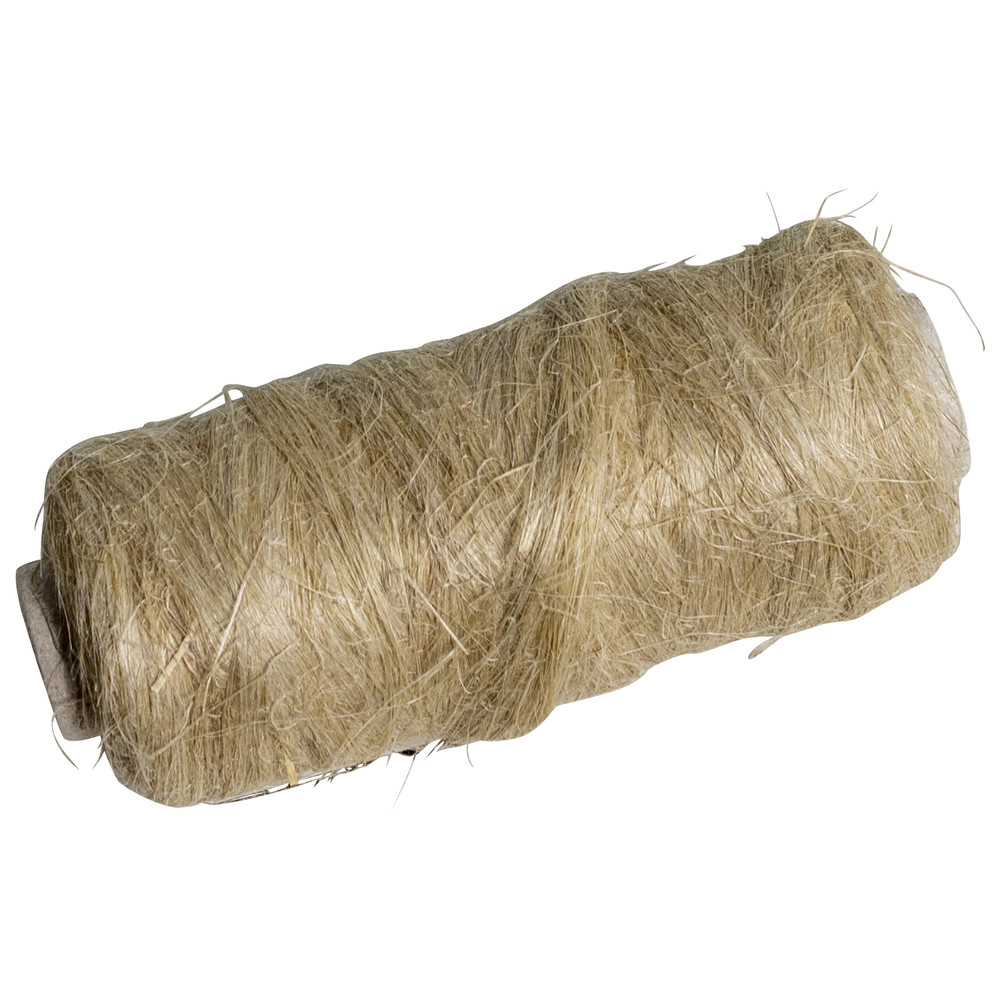 Hanfspule, gewickelt auf Pappkern, 80 g