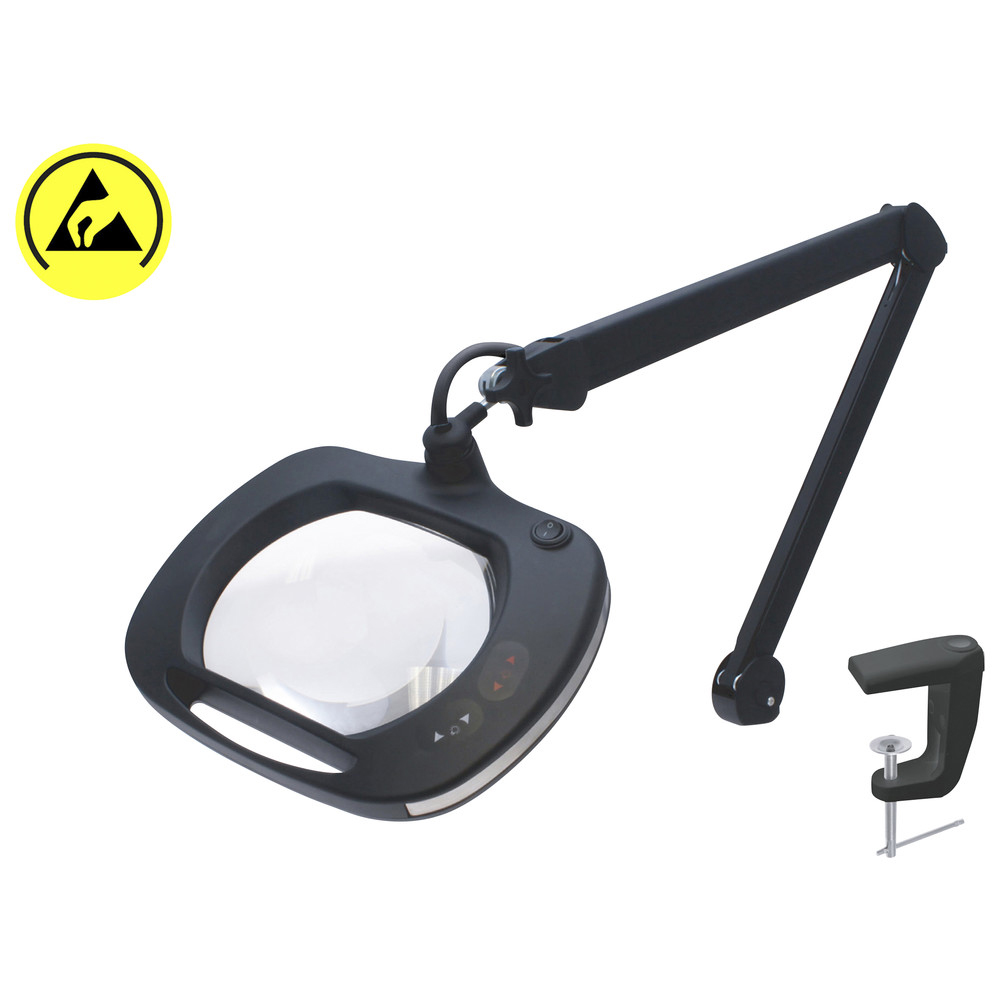 Lupenleuchte LED, ESD