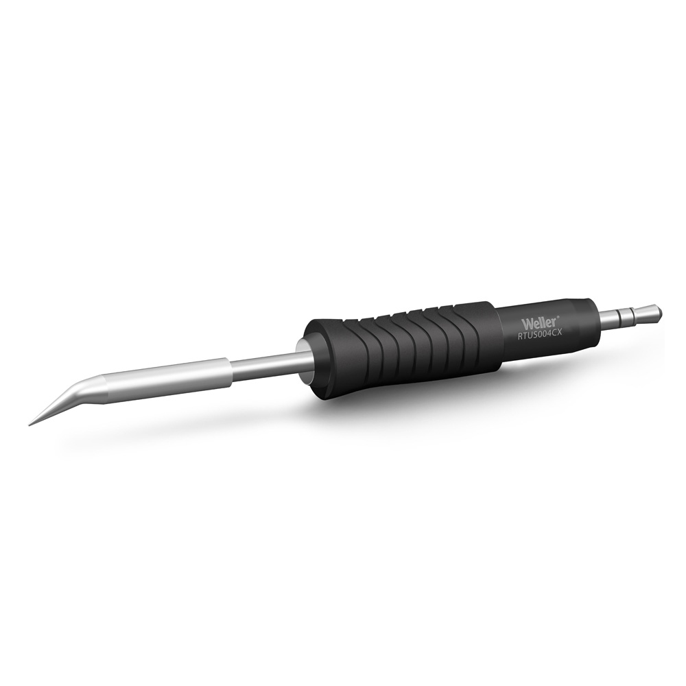 Lötspitze Serie RTUS, RTUS 004 C X MS/Ø 0,4 mm, konisch gebogen