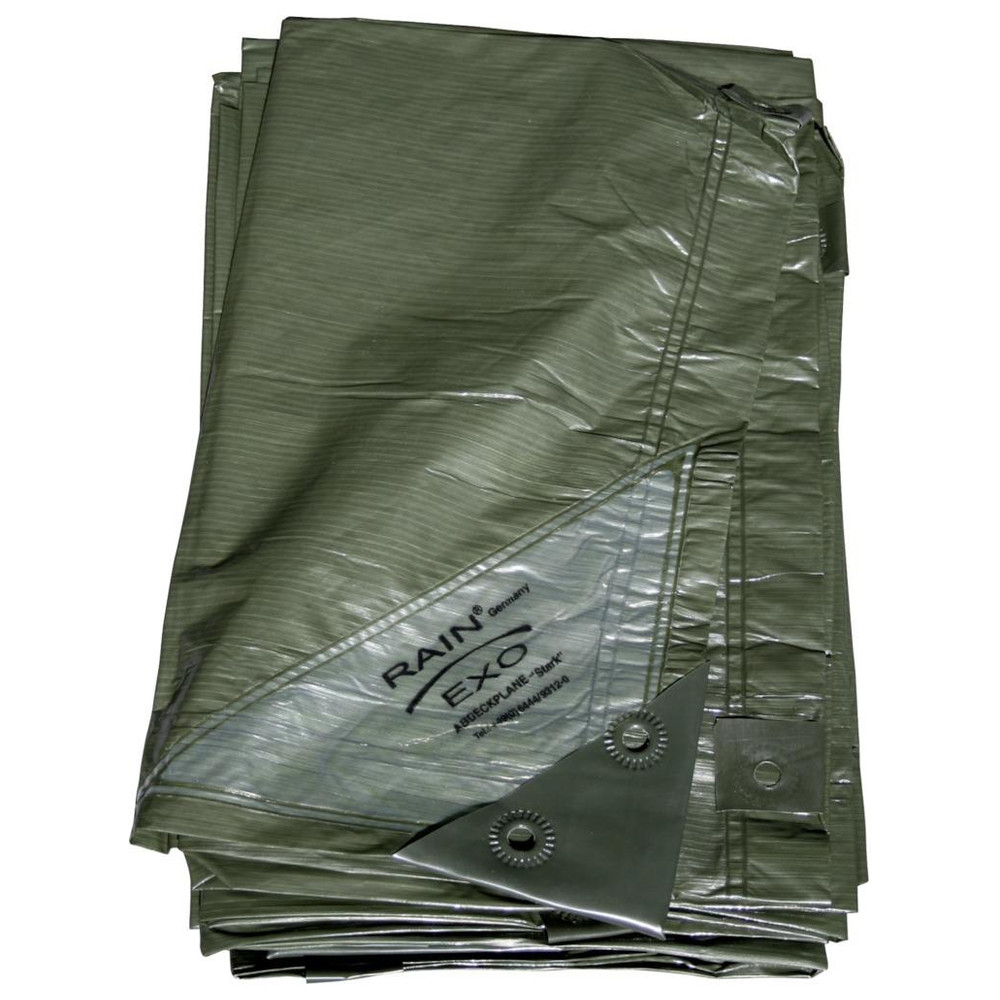Rainexo - Abdeckplane grün, 90g/qm, 10 x 15 m