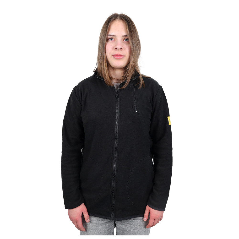 WETEC ESD-Fleecejacke, M, schwarz