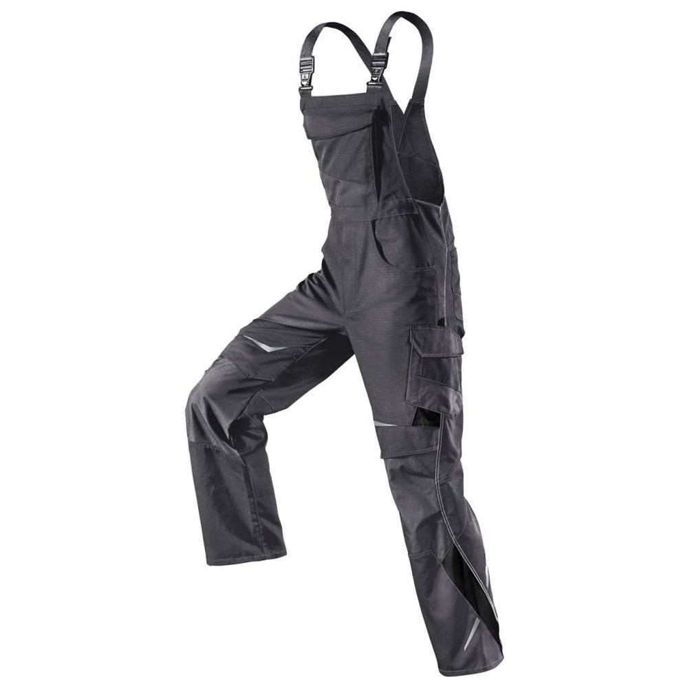 Latzhose Pulsschlag anthrazit/schwarz Gr110