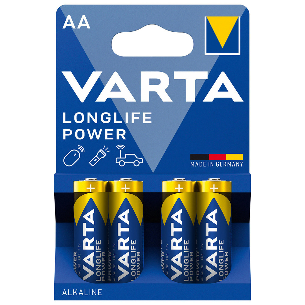 Alkaline-Batterie Longlife Power, Mignon AA/LR6