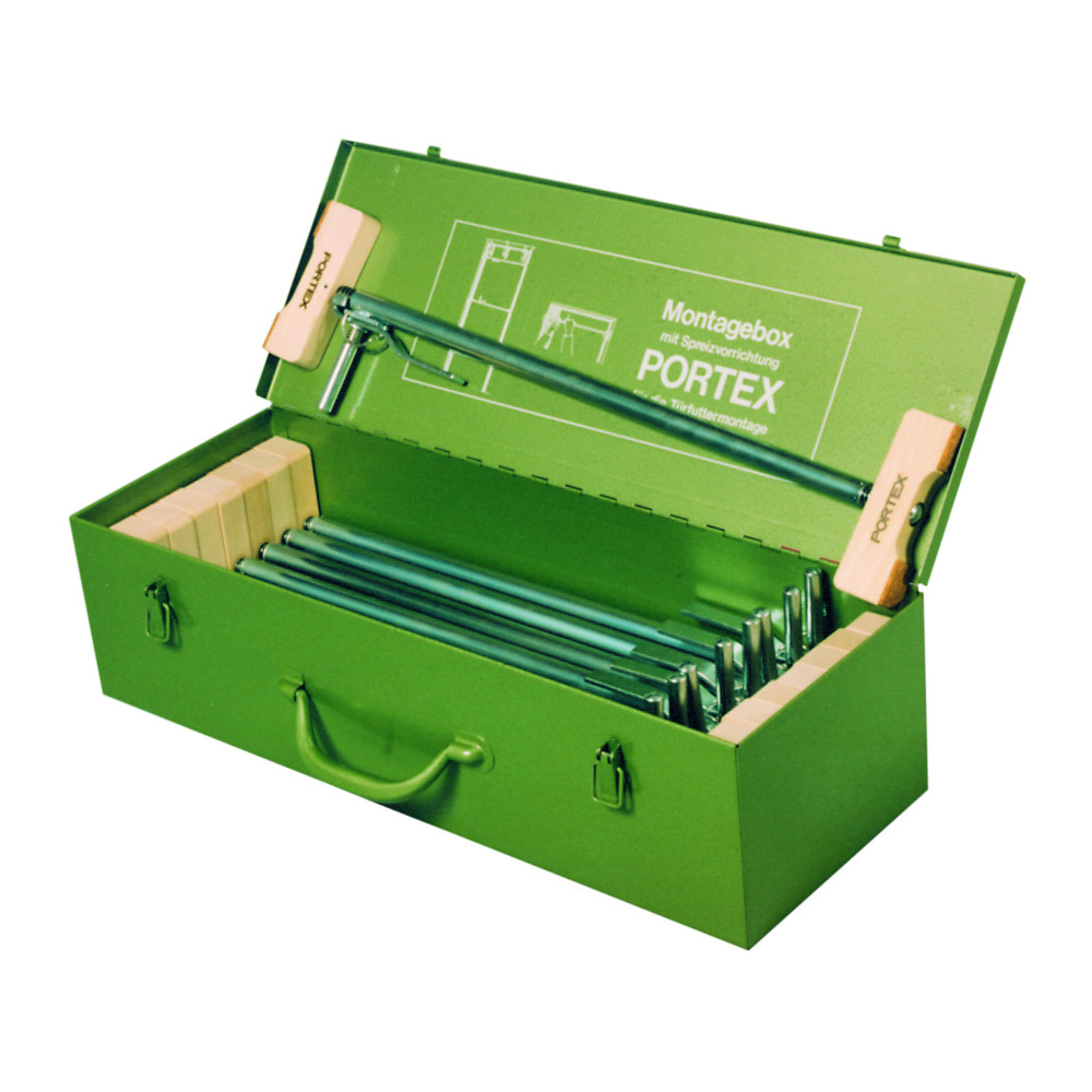 PORTEX Montagebox Türspreize, 570-900 mm, 9-teilig