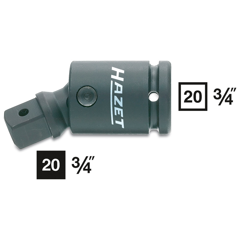 Schlag-, Maschinenschrauber-Gelenkstück 1006S - Vierkant hohl 20 mm (3/4 Zoll)