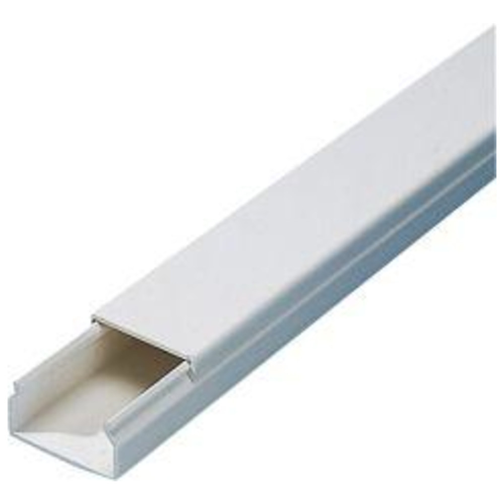 Leitungsschutz-Kanal PVC 2 m,15 x 30 mm, weiß
