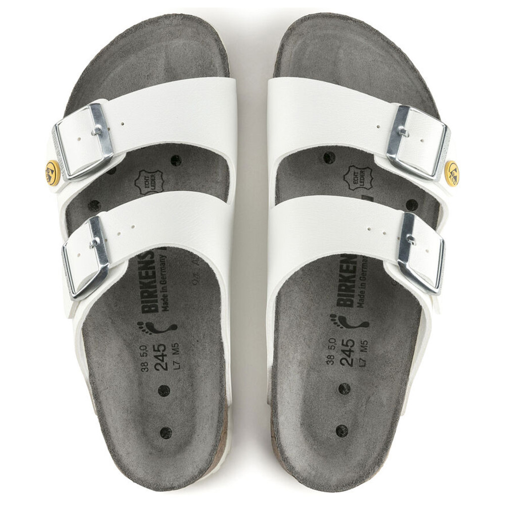 Birkenstock ESD-Sandale Arizona, Größe 36, weiß, normal, Bild 8