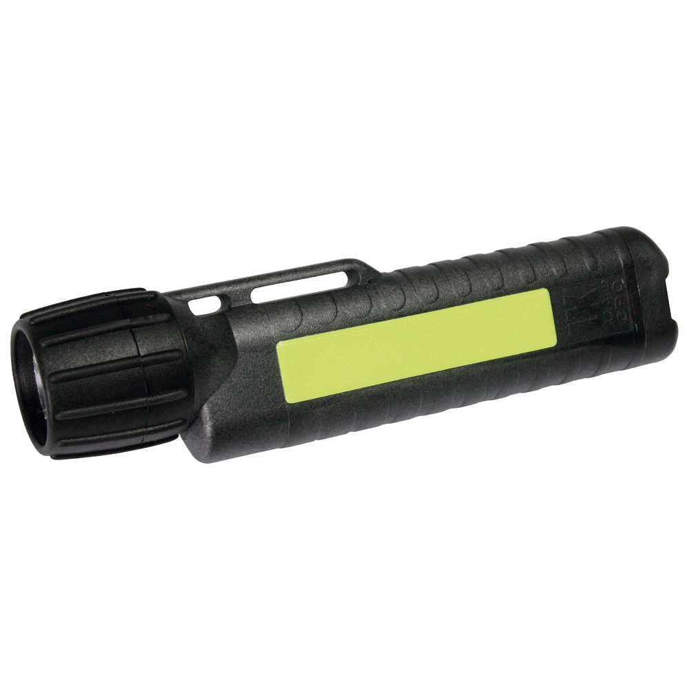 Helmlampe 4AA eLED CPO, TS Heckschalter, schwarz, nachl. Streifen