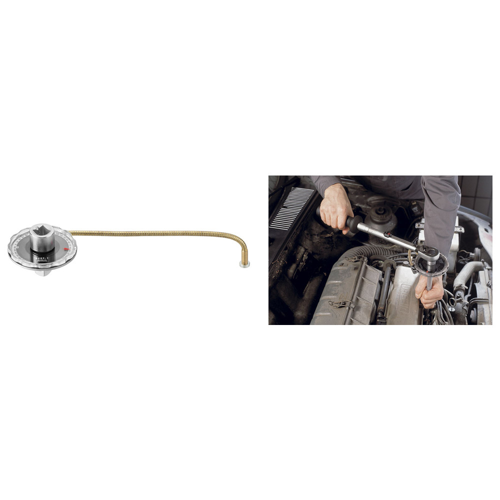 Mechanische Winkelscheibe 6690 - Vierkant hohl 12,5 mm (1/2 Zoll) - Vierkant ma