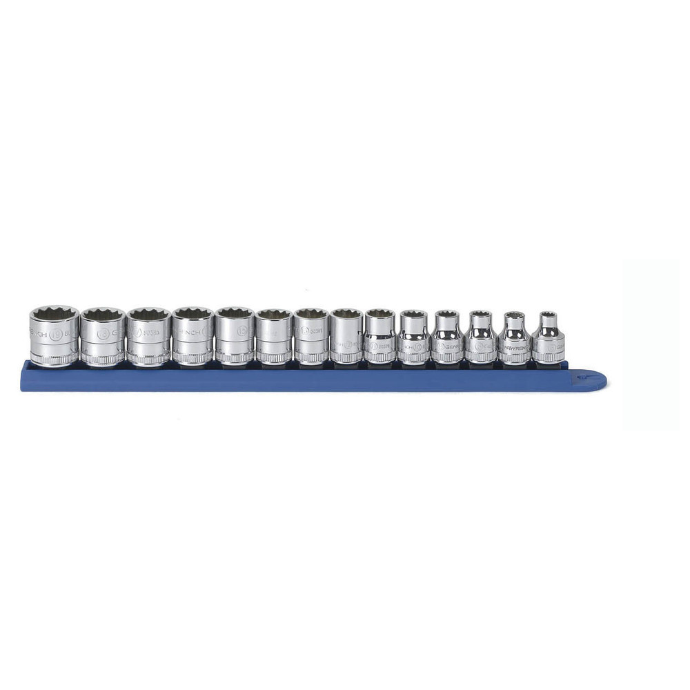 3/8" 12-kant Steckschlüssel Satz, 14-tlg.