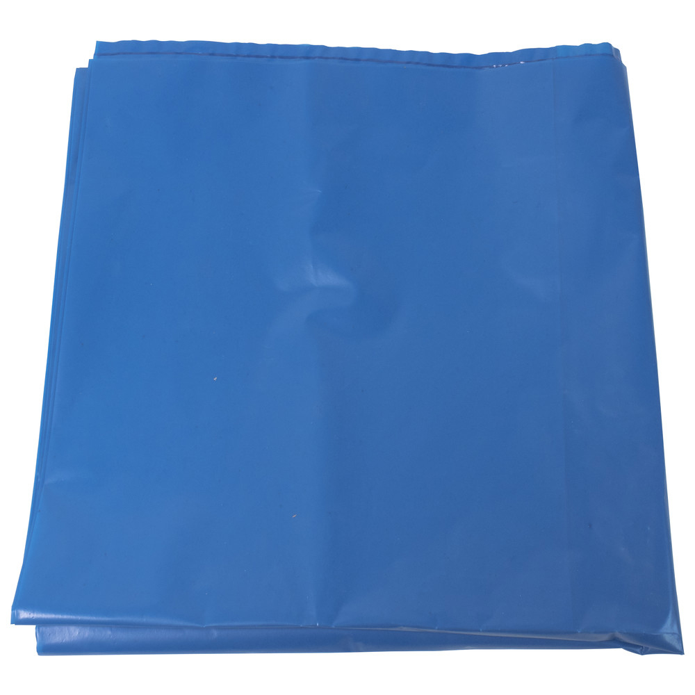 Müllsack 240 l, mit Seitenfalte, ca. 90 µ, blau, lose
