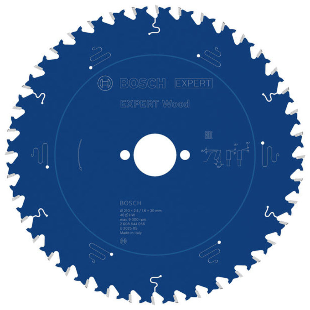 EXPERT Wood Kreissägeblatt, 210x2,4/1,6x30 mm, Z40