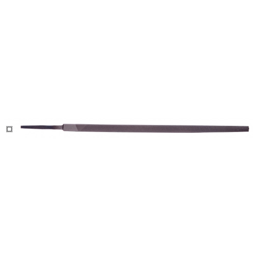 Werkstattfeile DIN 7261 D, vierkant, 100 mm, Hieb 1