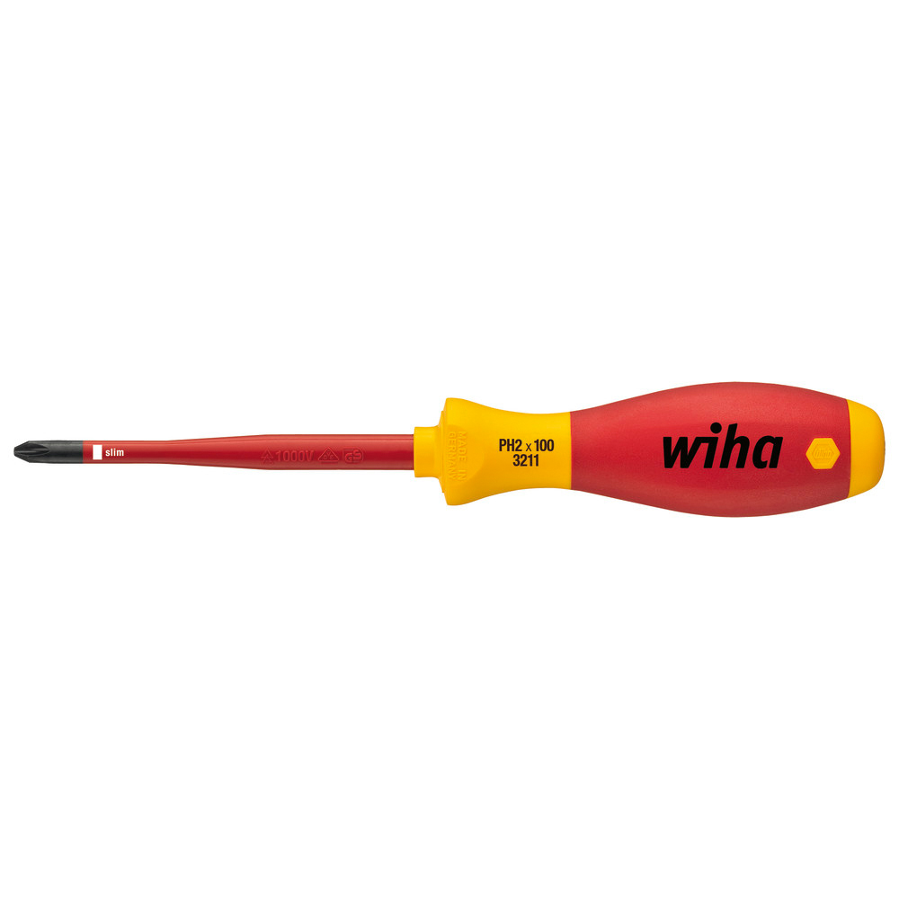 Schraubendreher slimFix VDE PH1 x 80 mm