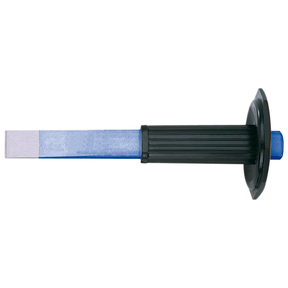Flachmeißel mit Handschutz, 300 mm