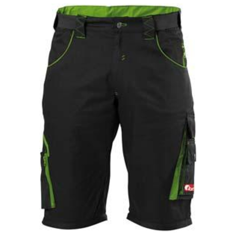 Herren Bermuda 24, Black/lime green, Gr. 58