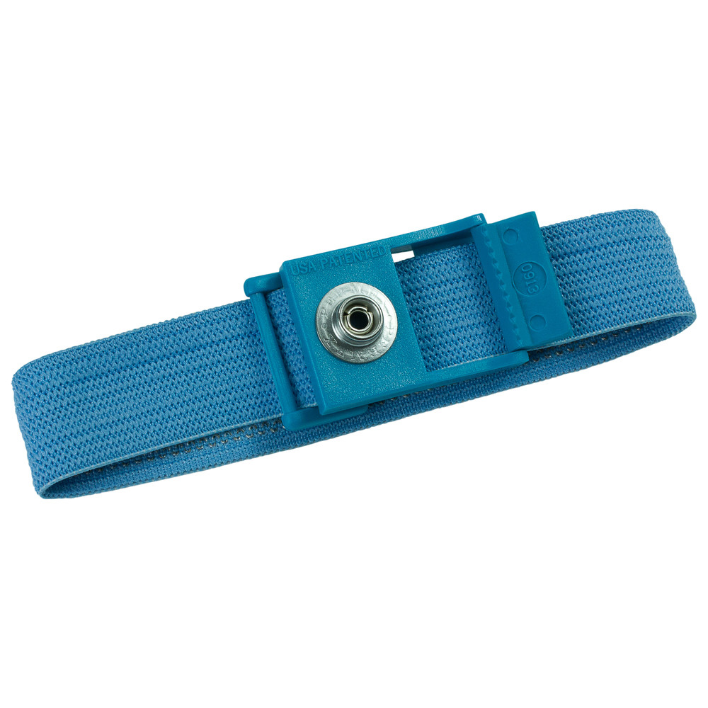 WETEC Handgelenkband, ESD, hellblau, 7 mm