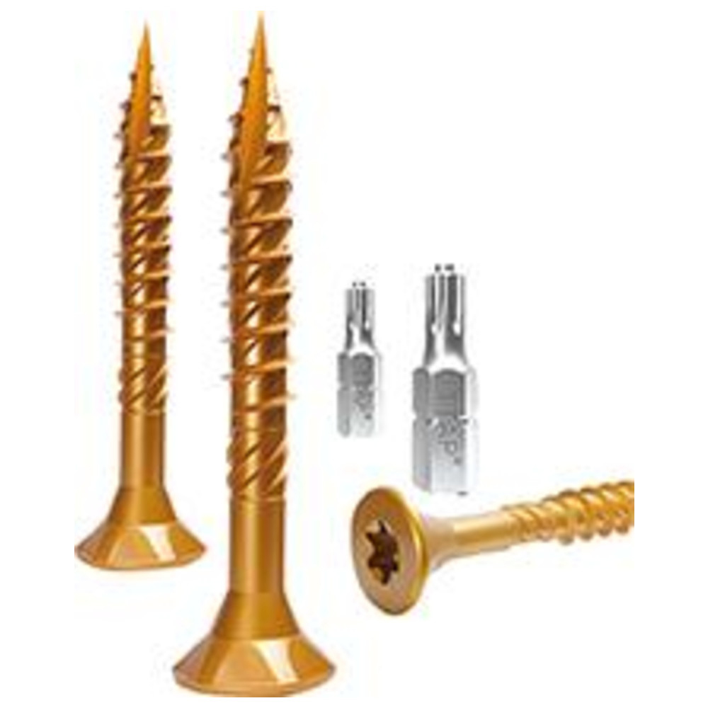 E-Jet-Schraube 3,5 x 40 TG zn gelb mit Reibschaft