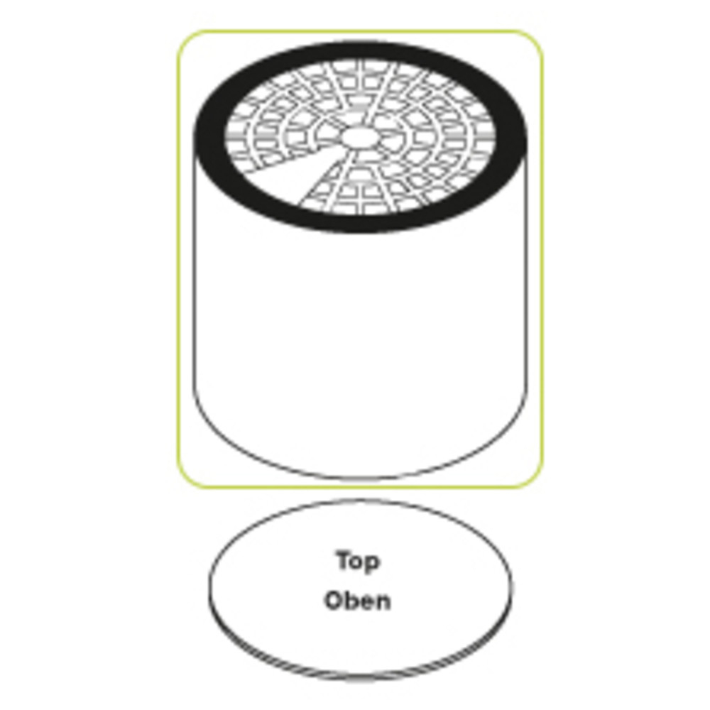 Kompaktfilter, für Klebedämpfe