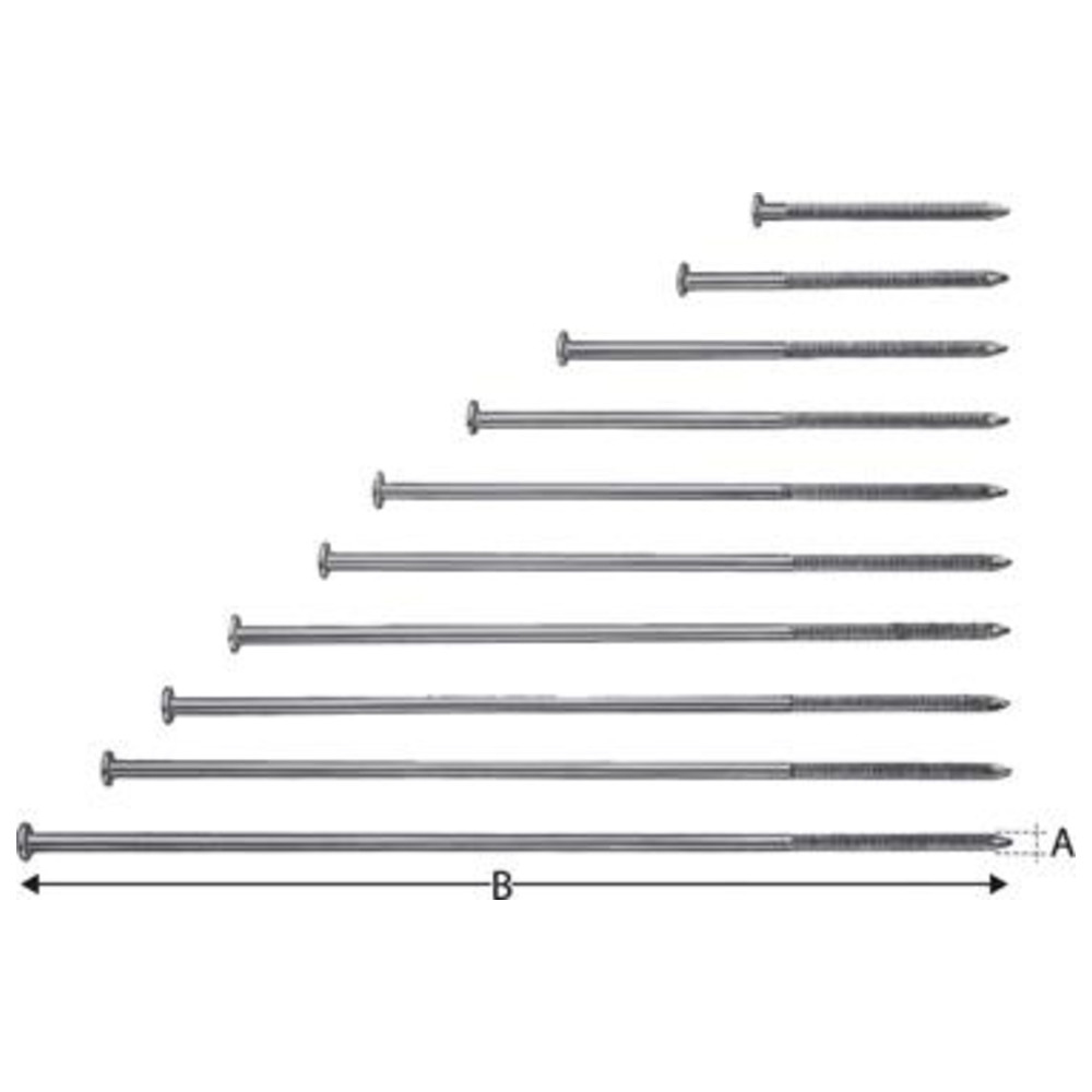 Sparrennagel verzinkt SN6,0 x 150-DE SST