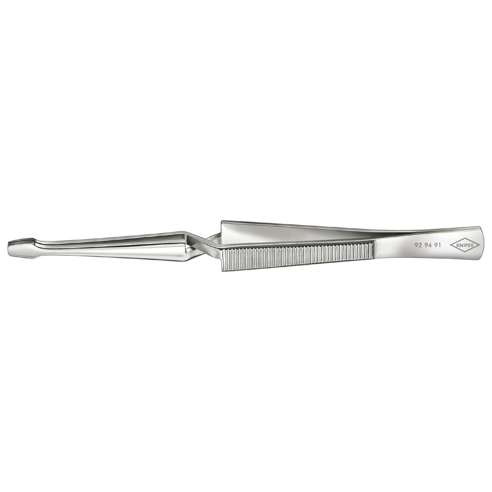 Kreuz-Pinzette trapez 160 mm vernickelt