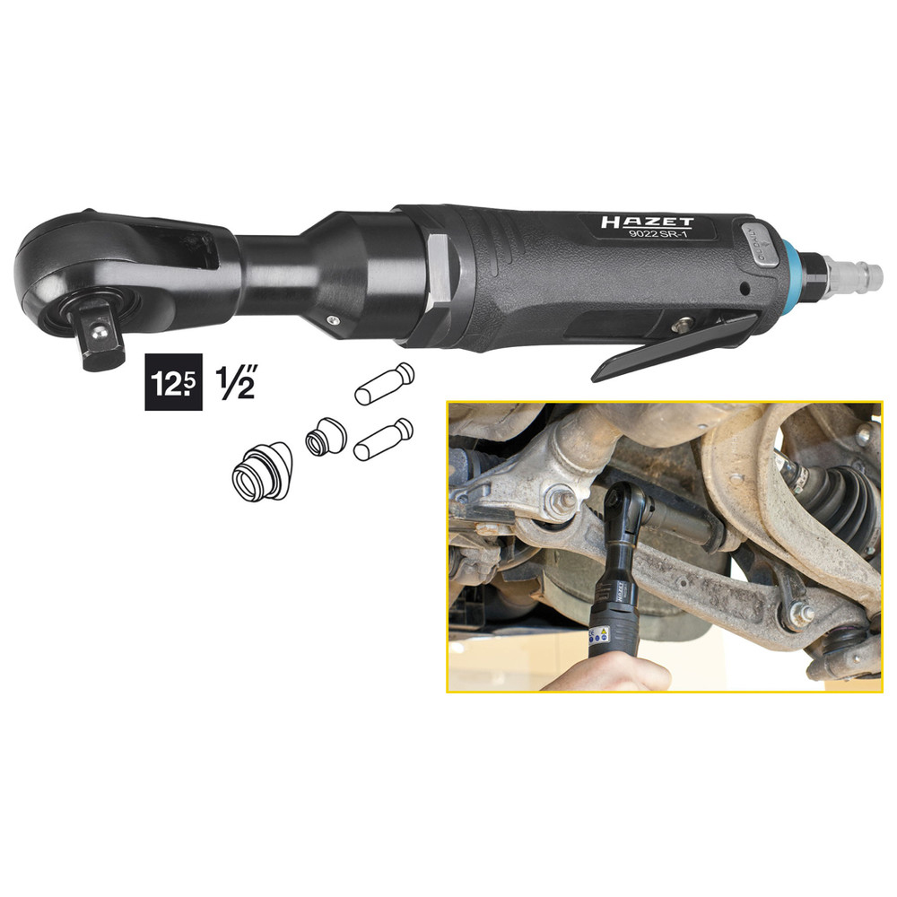 Schlag-Ratschenschrauber 9022SR-1 - Vierkant massiv 12,5 mm (1/2 Zoll) - Gesamt