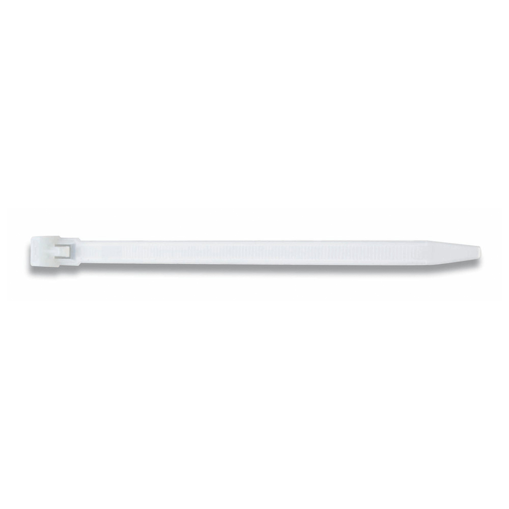Kabelbinder, wiederöffnenbar, BxL 7,5 x 200 mm Bündel-Ø bis 50 mm, 36kp, naturfa