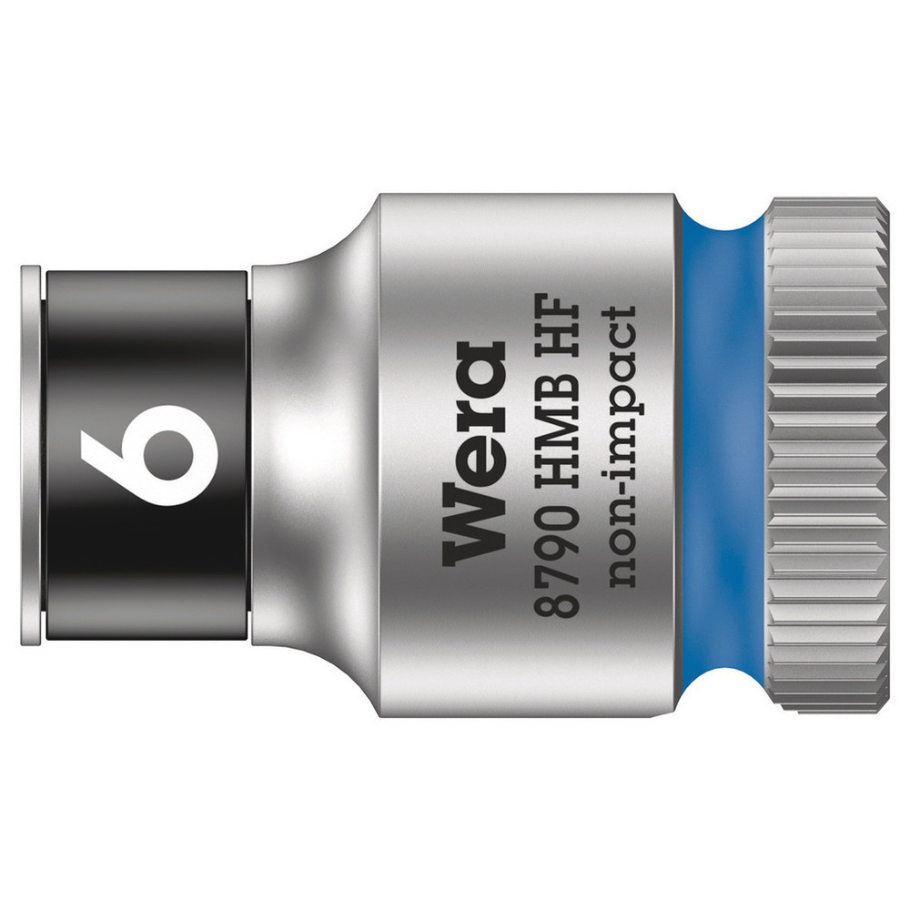 Steckschlüsseleinsatz 6-kant 3/8" 6mm mit Haltefunktion Wera