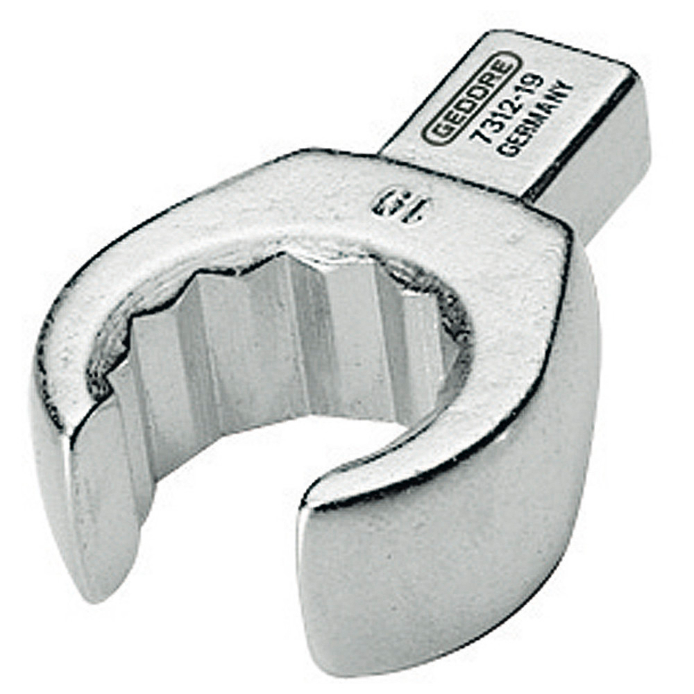 Einsteck-Ringschlüssel offen 10 mm 9 x 12 mm 4-kant
