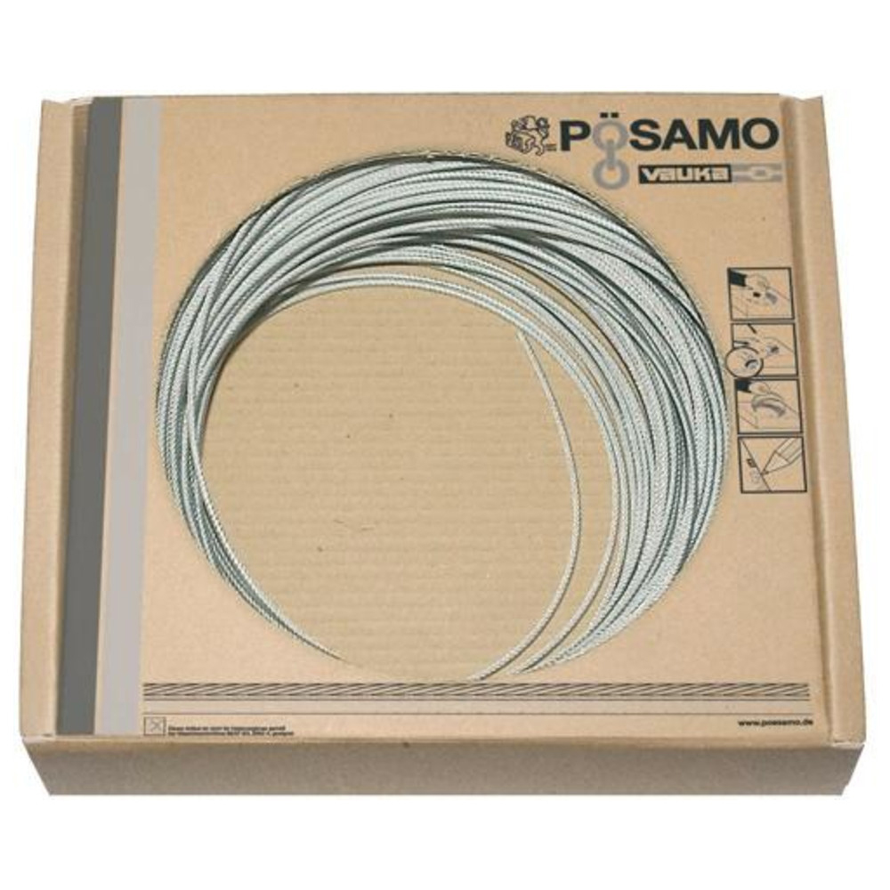 Drahtseilbox 5 x 7 verzinkt 2 mm x 300 m