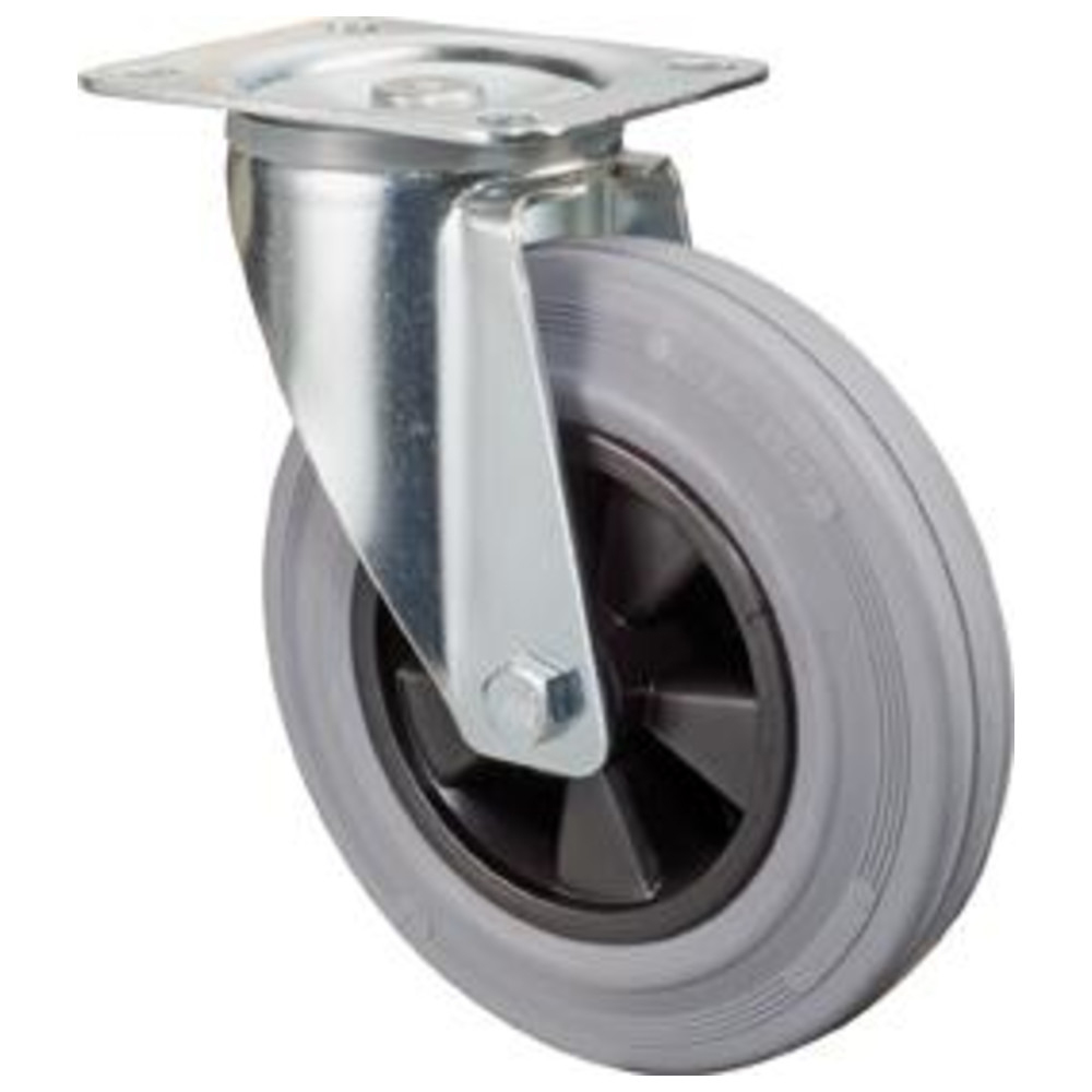 Lenkr100 mm KUFelgeBlaugr.Reifen
