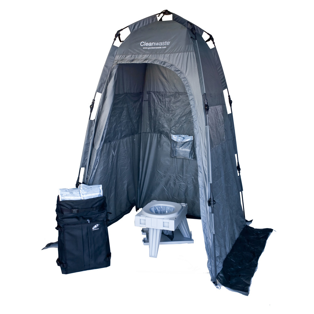 Complete GO überall Toilettensystem, grau, 2.000 mm