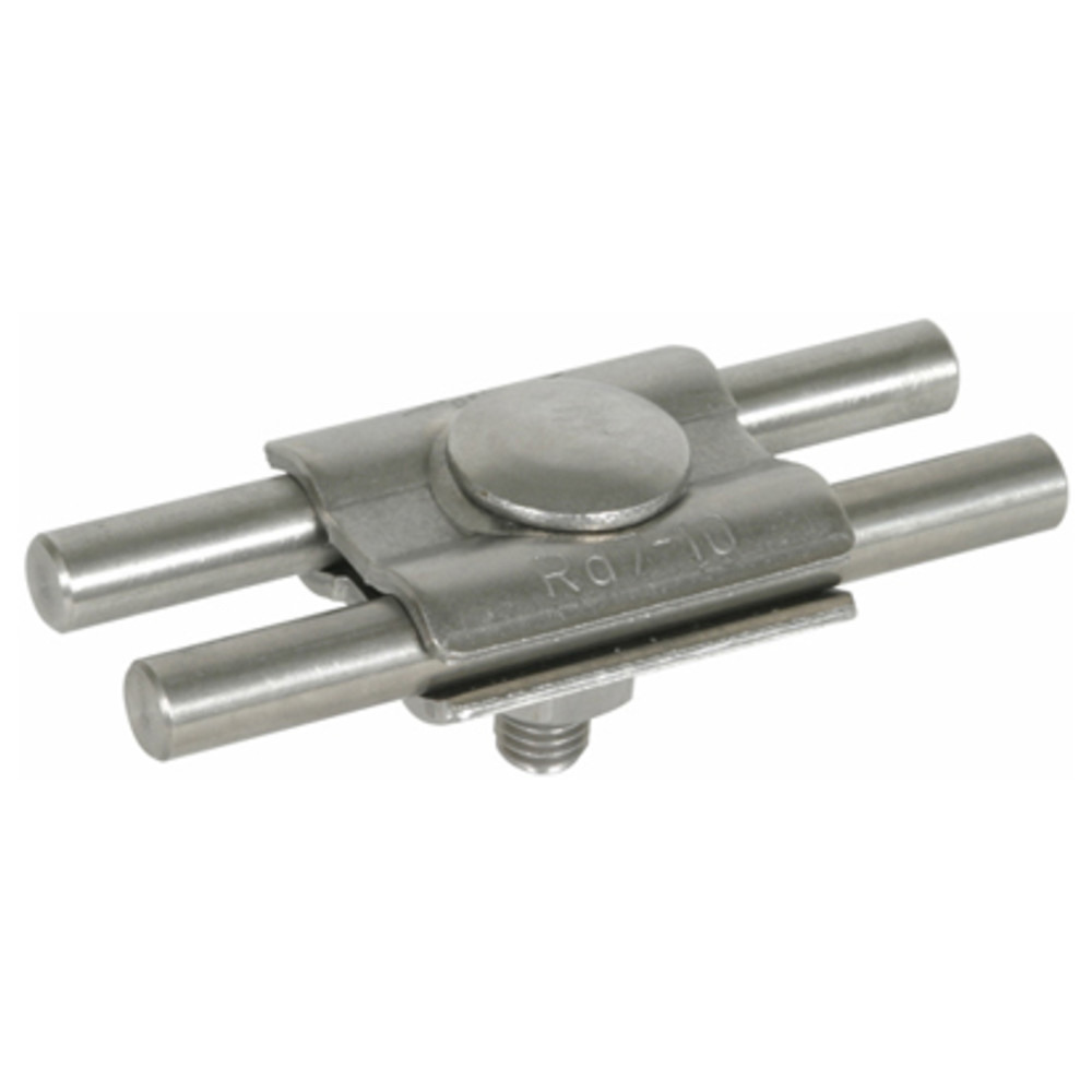 Parallelverbinder, DIN EN 62561-1, für gleiche Ø, Stahl tZn, 7-10 mm