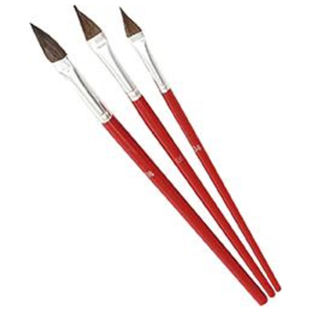 Ausbesserungspinsel-Set 3-teilig Gr. 4,6,8