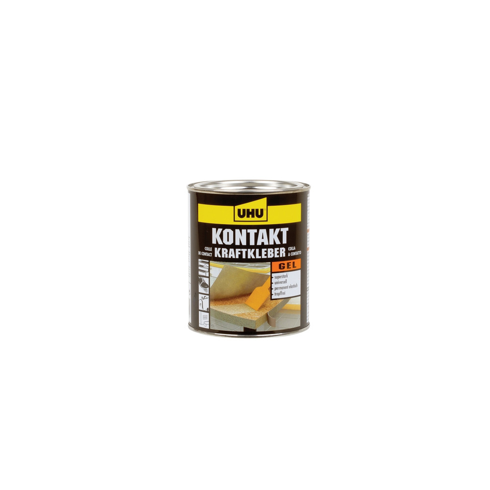 UHU Kontakt Kraftkleber, 640 g, gelförmig, keine Infokarte