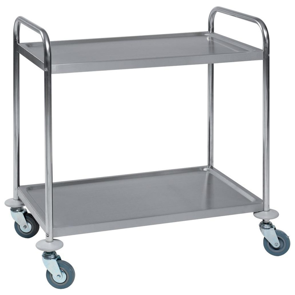 Tischwagen mit 2 Ladeflächen 790 x 500lstahl