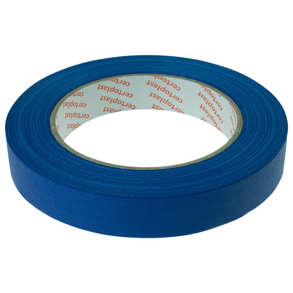 Gewebeklebeband, blau, 19 mm x 50 m